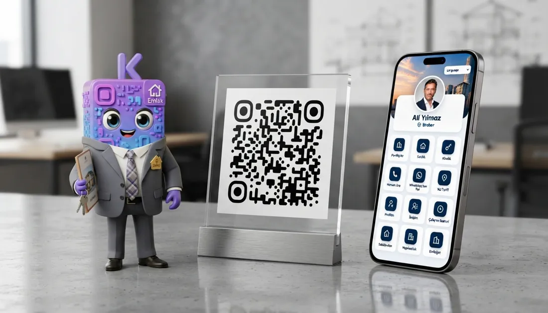 Gayrimenkul Web Sitesi Nedir? Hazır Emlak Sitesi QR Kod Rehberi – KobiQR Blog Yazısı
